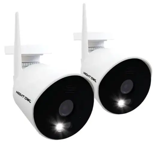 NIGHT OWL WNIP2 Series WiFi IP Plug-In 1080P Spotlight Camera 1