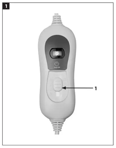 Menuett 014421 Electric Foot Heater - Product Overview 1