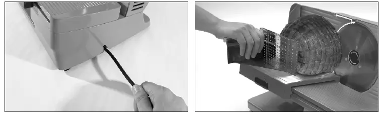 Chef sChoice E615A EdgeCraft Electric Meat Slicer FIG 4