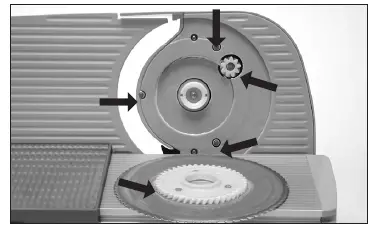 Chef sChoice E615A EdgeCraft Electric Meat Slicer FIG 7
