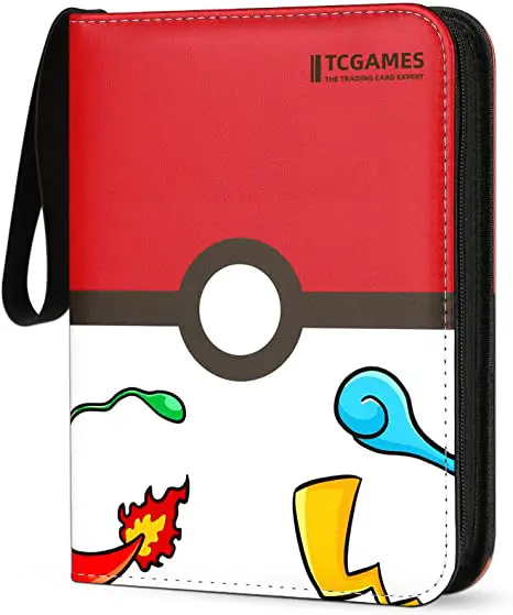TCGAMES-Card-Binder-for-Pokemon-Cards-Binder-4-Pocket