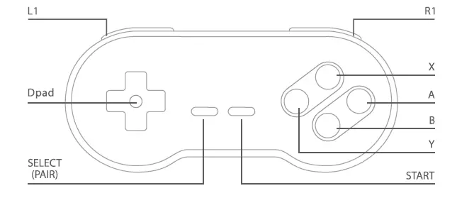 8BitDo-SN30-2.4G-Wireless-Controller-Gamepad-FIG-1