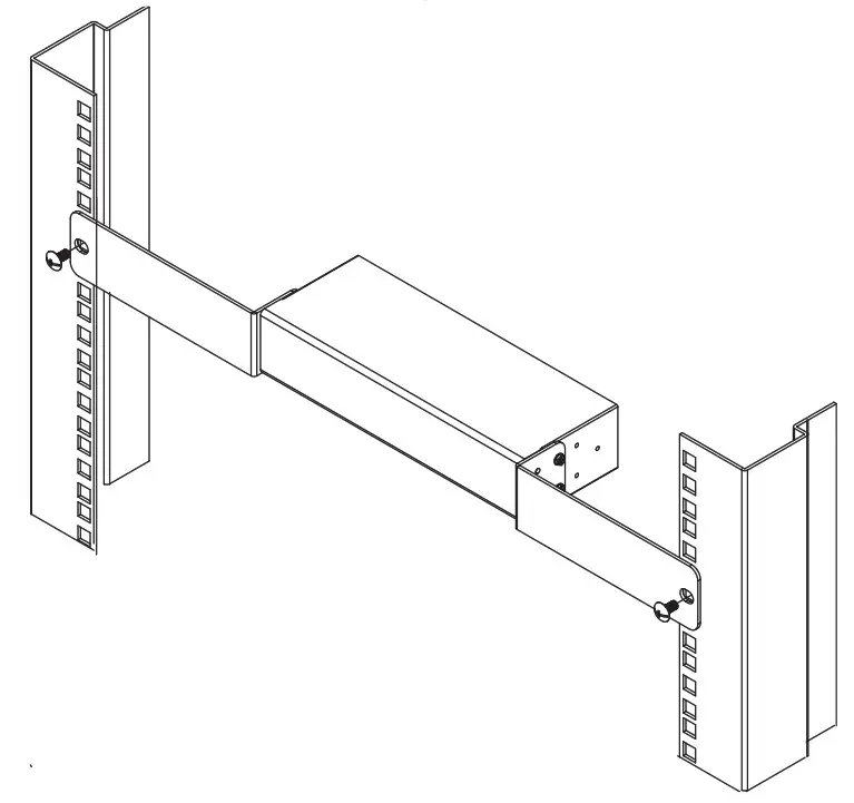ATEN 8-Port HDMI Splitter- Screw the bracket into any convenient