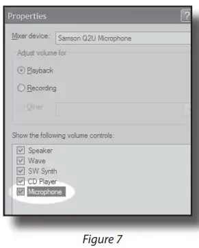 SAMSON Q2U Recording Pack USB-XLR Microphone with HP20 Headphones-fig8