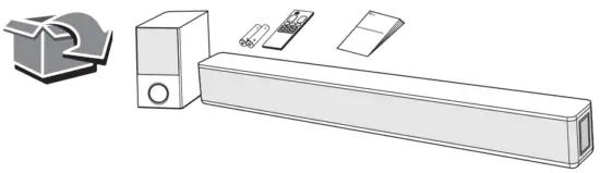 LG SNH5 Wireless Sound Bar -