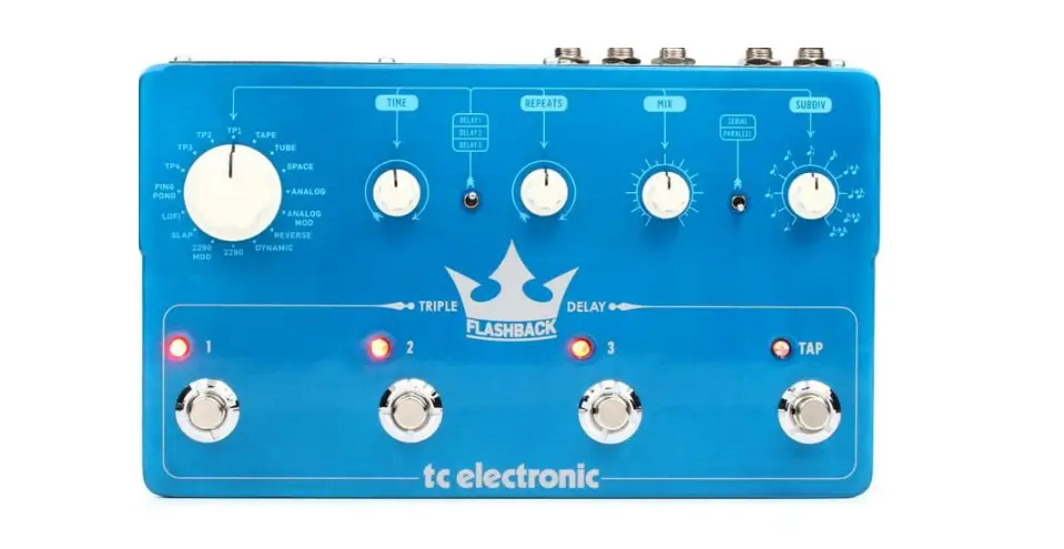 Tc Electronic Flashback Triple Delay Pedal User Guide