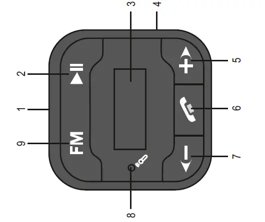 SOMOGYI ELEKTRONIC FMBT 104 5-In-1 Speaker Phone and BT FM Transmitter fig 2