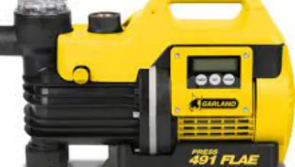 Garland Geiser 491 Fe Water Pump Instruction Manual