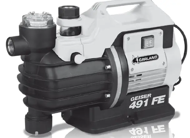 GARLAND Geiser 491 FE Water pump product