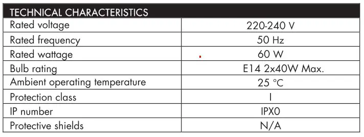 QAZQA 92648 Cool Fan 52 with Remote Control - Appliance Specifications