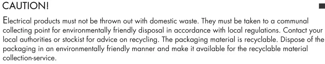 QAZQA 92648 Cool Fan 52 with Remote Control - General Safety Instructions 2