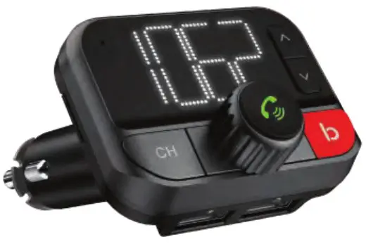 Pyle Car Music Streaming Transmitter-- Wireless BT device