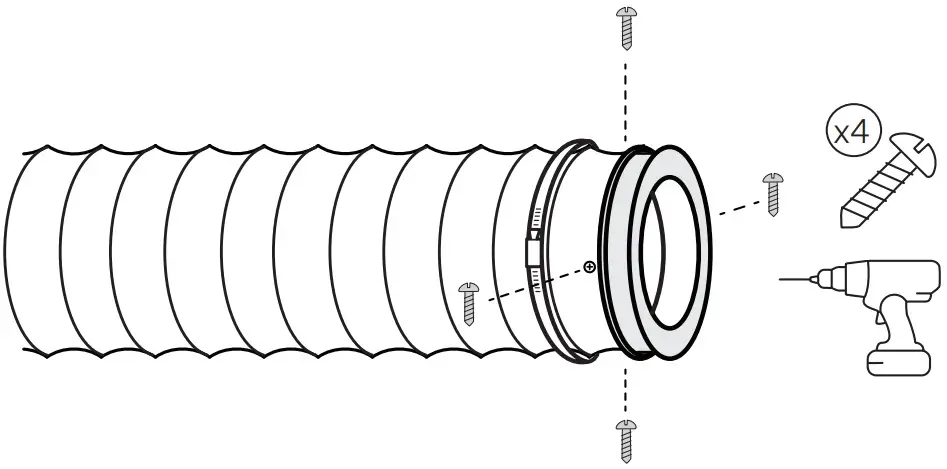 Assembling SteelFlex™ Safety Duct