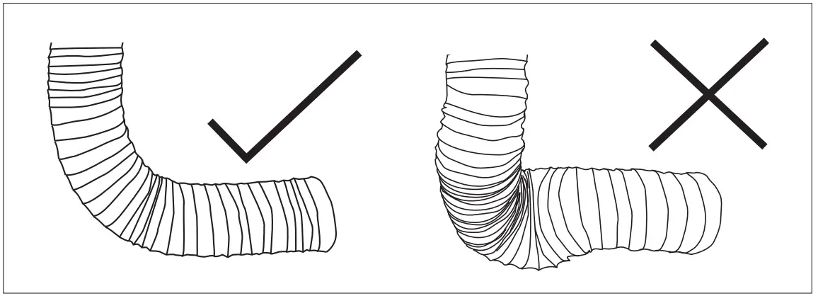 SteelFlex™ duct recommended installation