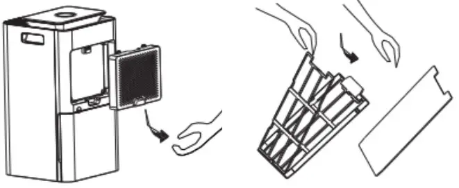 Goldair GD415 20L Dehumidifier with WiFi - CLEANING