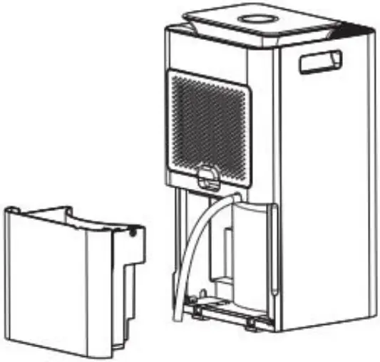 Goldair GD415 20L Dehumidifier with WiFi - DRAINAGE