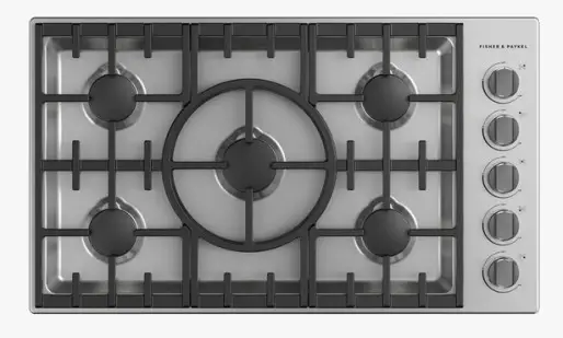 Fisher Paykel CDV3-365H L Gas Cooktop
