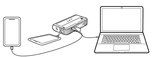 TYPE S AC532632-1 Jump Starter and Wireless Power Bank 8