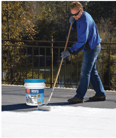 Henry HE887HS142 Tropi Cool 100 Percent Silicone Roof Coating - fig