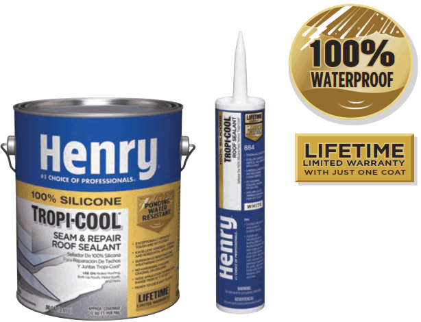 Henry HE887HS142 Tropi Cool 100 Percent Silicone Roof Coating - fig4