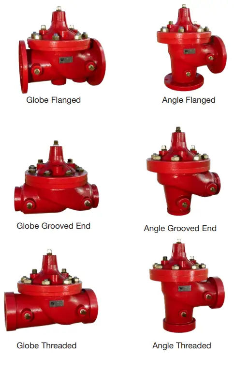 Watts Series LFM115 Pressure Reducing Control Valve - fig 3