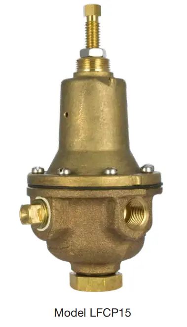 Watts Series LFM115 Pressure Reducing Control Valve - fig 8