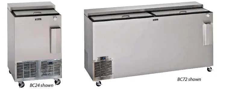 Perlick BC72 Flat Top Bottle Cooler fig 1