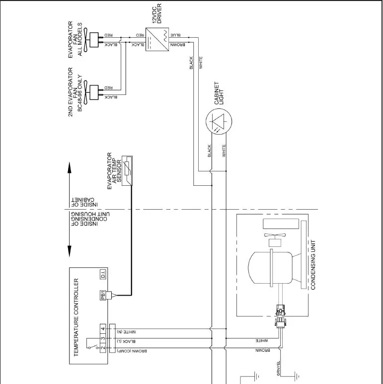 Perlick BC72 Flat Top Bottle Cooler fig 12