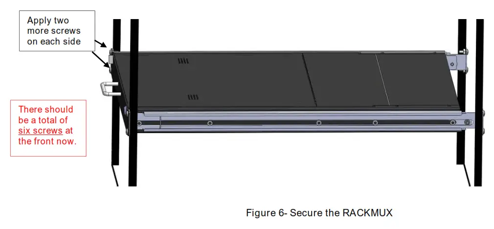 NTI RACKMUX 4K17 N RACKMUX Series Rackmount Drawer with 4K Video LCD Monitor - Secure
