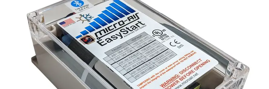 Micro-air Asy-364-x20-ip Easystart Advanced Soft Starters User Manual Micro-air Asy-364-x20-ip Easystart Advanced Soft Starters User Manual