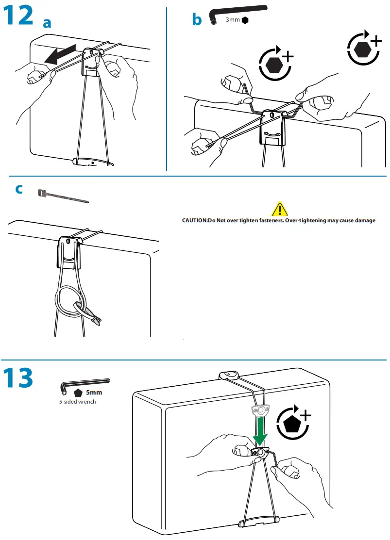 ergotron 24 214 085 WorkFit C Dual Monitor Sit Stand Cart - FIG 10