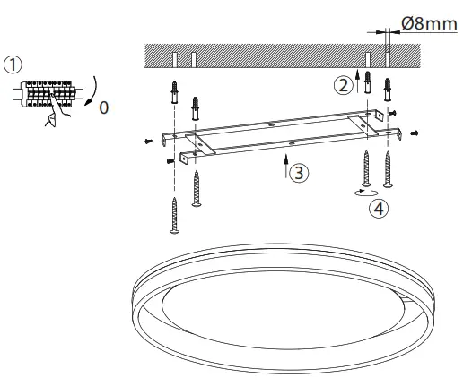 Paul Neuhaus 8418 Q-Vito Smart Ceiling Light - FIG1