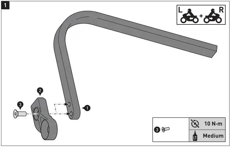 SW-MOTECH BB Storm Handprotection - Figure 2