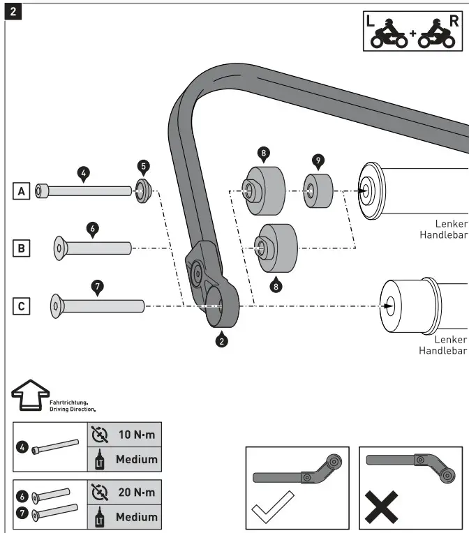 SW-MOTECH BB Storm Handprotection - Figure 3