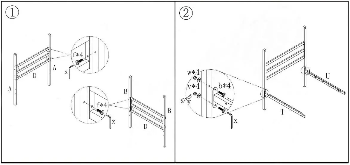GOSALMON-746G-BKNYY-Black-Metal-Frame-Queen-Canopy-Bed-FIG-2