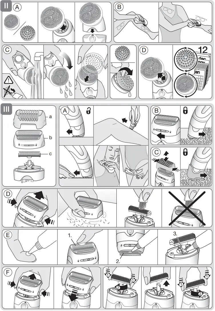 BRAUN Silk épil 9 SkinSpa Wet and Dry Epilator Female Hair Removal - Overview 2