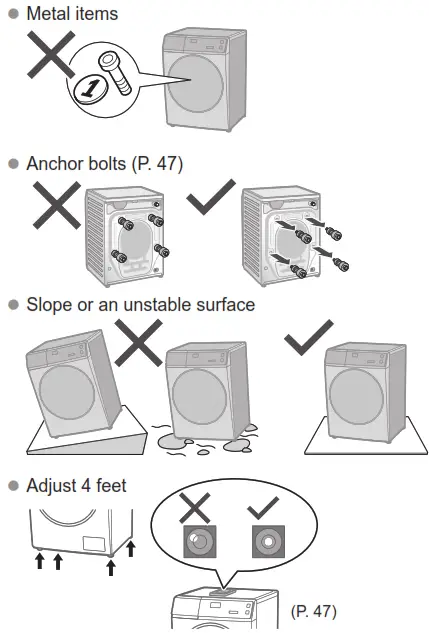 Panasonic NA S056FR1 Washer Dryer - Fig 202