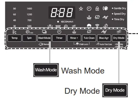 Panasonic NA-S056FR1 Washer Dryer - fIG 10