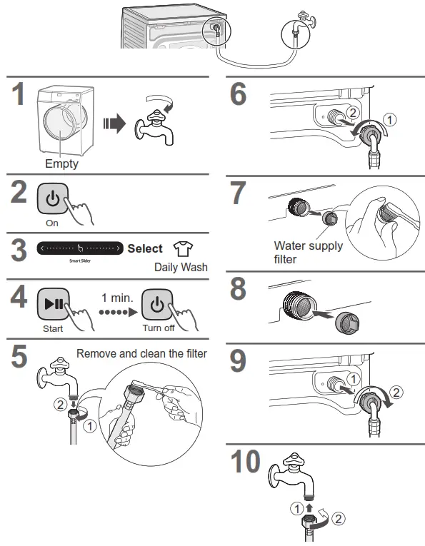 Panasonic NA-S056FR1 Washer Dryer - fIG 42