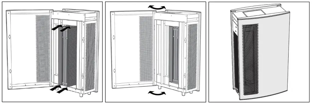 Aktobis AG WDH Series Air Purifier - diagram