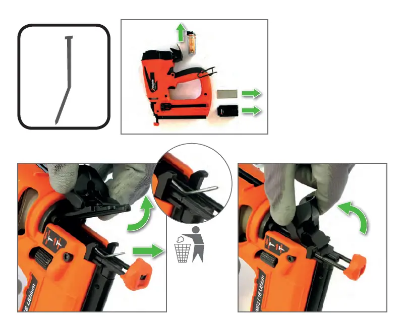Paslode IM65, IM65A, IM50 Brad Nailer Set 11