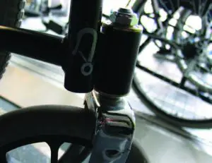 FIG 9 Using the electric front reel tie-downs