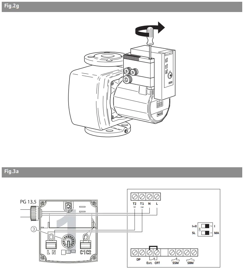 Wilo 2059857 Top Z Standard Drinking Water Pump - FIG 2