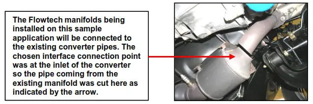 FLOWTECH 11730FLT Cast Iron Exhaust Manifolds for GM LS Engines - INSTALLATION PROCEDURE