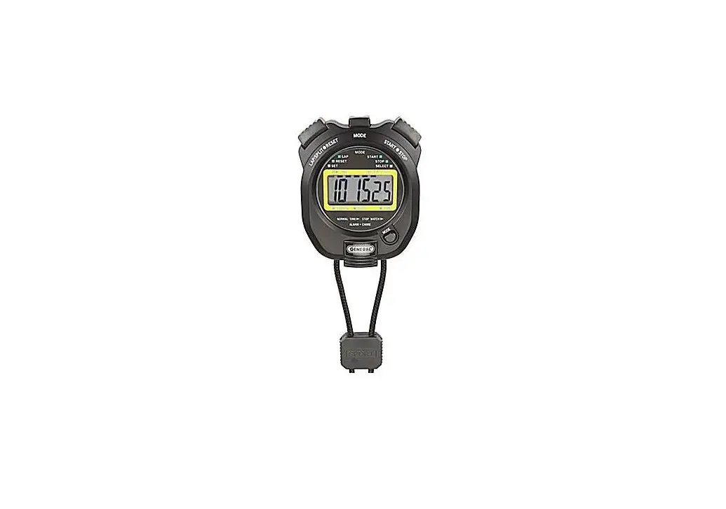 Uline H-5670 Standard Stopwatch User Guide Uline H-5670 Standard Stopwatch User Guide