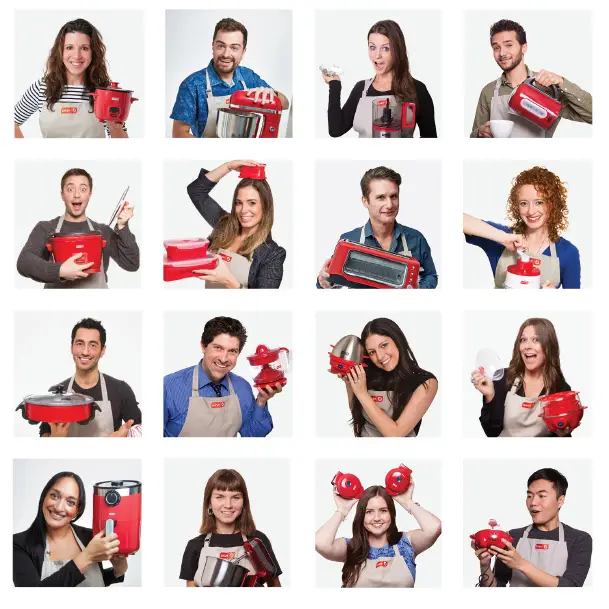 Dash SNOWMAN Mini Waffle Maker