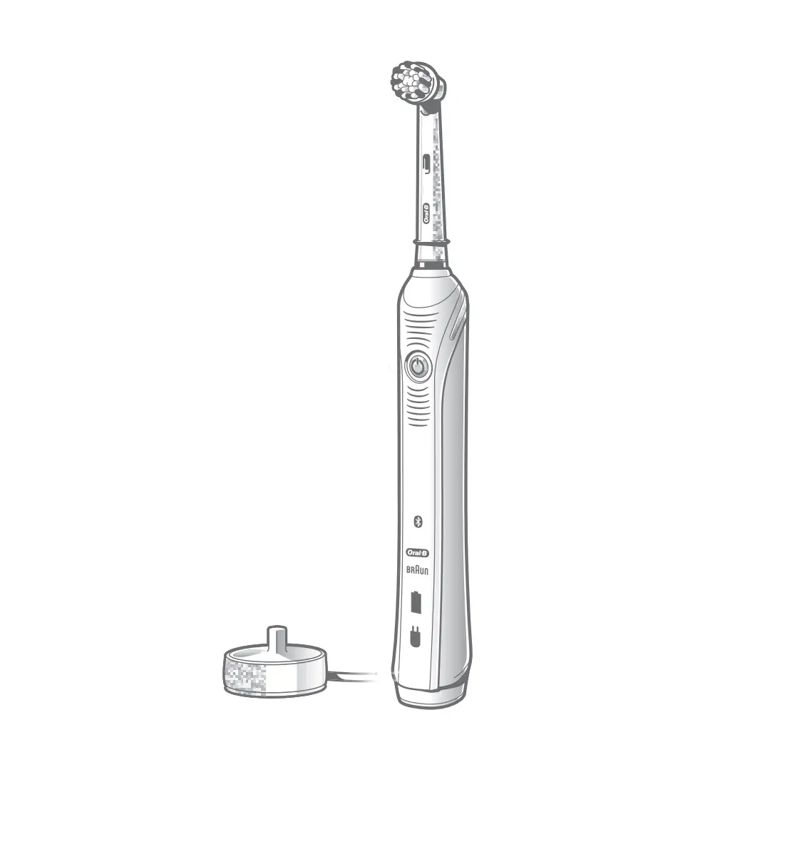 Oral-b 5000 Bluetooth Electric Rechargeable Toothbrush Instruction Manual
