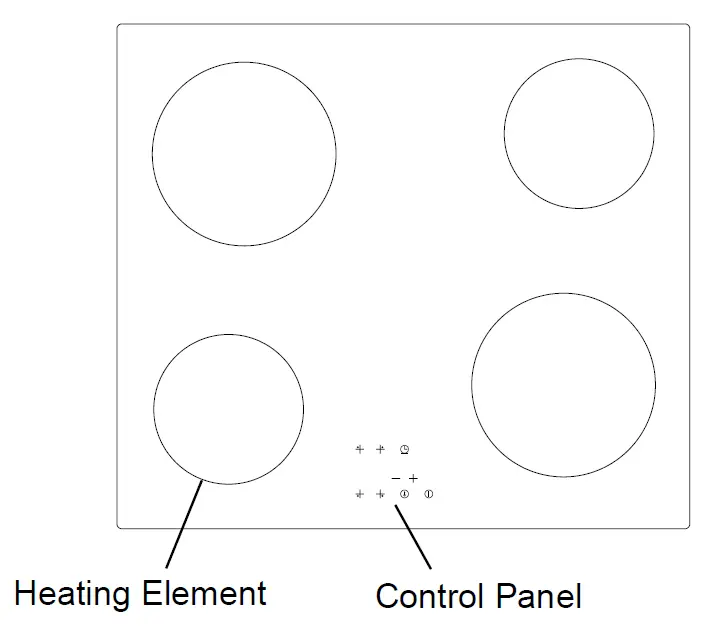 COOKOLOGY TCH603 Ceramic Hob 3