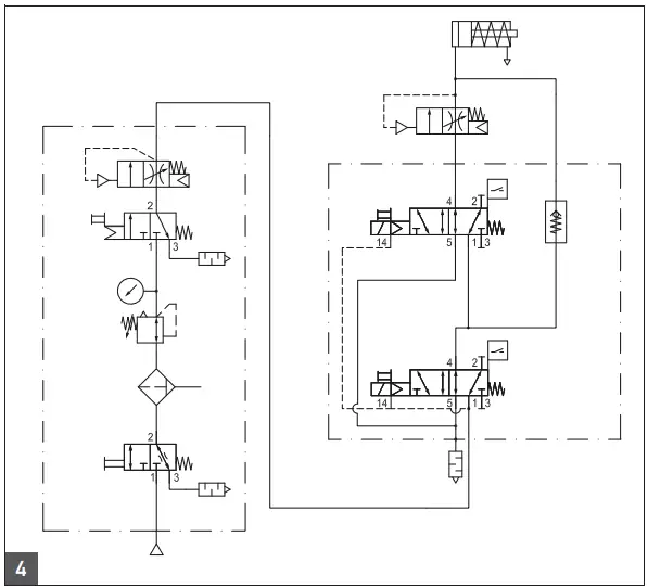 AVENTICS IS12 PD 5 2 Directional Valve with Spool Position Detection - connectors in accordance