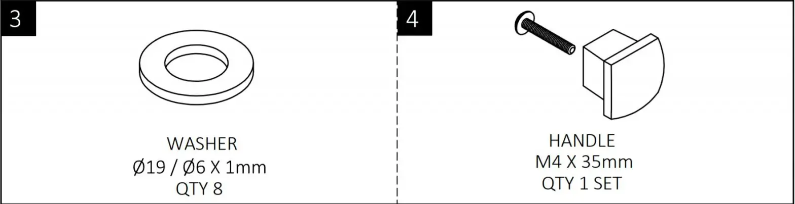 Cypress Hills AXCRGREY08 Greystone Desk- hardware1